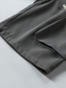 Herren lässige weite Taschen Cargo Shorts im Straßen-Stil, Gothic-Stil Shorts, Dopamin, Outdoor funktionaler Stil, Herren Lässig Shorts, Sport Shorts, weite khakifarbene Shorts, funktionale Shorts, Laufshorts, weite Passform - Grau - Übersicht 5