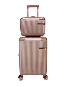 New Model Travel Suitcase !! - 乾枯玫瑰色 - 查看 18