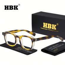 HBK Fashion Simple Glasses Frame TR90 Frame Special Pin Core Design Square Shape Casual Style Daily Decoration For Photo Props&Birthday Gifts Eyeglasses - K39944 - View 17
