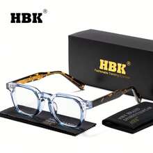 HBK Fashion Simple Glasses Frame TR90 Frame Special Pin Core Design Square Shape Casual Style Daily Decoration For Photo Props&Birthday Gifts Eyeglasses - K39944 - View 21