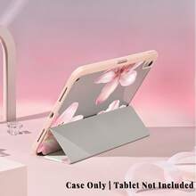 1个带笔槽的多角度磁吸支架保护套，支持自动休眠/唤醒功能，可爱平板电脑保护套，兼容Pro/Air/三星Galaxy A9/S9/S7/S10+/小米Pad/5/6/7 - 彩色 - 查看 7