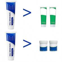 Drywall Repair Kit, 250g Wall Mending Agent-1 Pack, Wall Spackle Repair Kit With Scraper, Patch For Wall Hole Filler, White Spackle Wall Repair Paste - Set - View 10