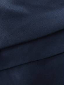 Men's Outdoor Hiking Cargo Straight-Leg Pants With Zippered Pockets, Breathable Lightweight Fabric, Adjustable Drawstring Waist, Suitable For Outdoor Activities And Casual Daily Wear, Comfortable Fit. - 藍色 - 查看 6