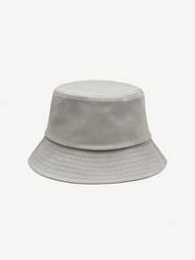 儿童纯色渔夫帽，1顶，2种尺码和多种颜色可选，时尚简约轻便，防晒效果好，适合作为生日、节日、开学礼物，是男孩女孩日常户外活动（如钓鱼、徒步旅行、步行上学）的理想之选。 - 彩色 - 查看 32