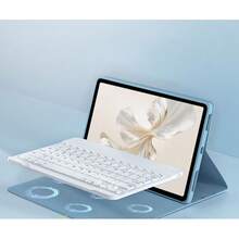 TenYide 这款键盘保护套兼容 iPad/MatePad/荣耀平板/iPad/Tab/Galaxy Tab 等设备。它轻薄便携，并带有支架。适用于 iPad 10/11 代（A16 芯片，2025 款）10.9 英寸，以及 iPad 5/6 代/Air 1/Air 2 9.7 英寸。它配备可拆卸无线蓝牙键盘和 Apple Pencil 收纳槽（不含 Apple Pencil）。此外，它也适用于 iPad Air 4/Air 5/6/11 10.9 英寸/7/8 代。 - 霧霾藍 - 查看 5