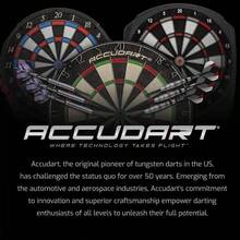 Soft Tip Dart Set 1.0 - Nickel Plated Steel - Knurled Patterned Grip - Polycarbonate Shaft - Standard Shape Flights - Initial - View 6
