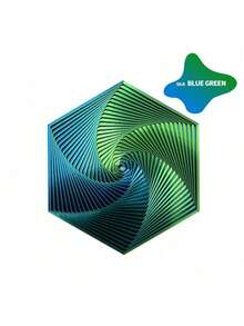 1个3D打印六边形螺旋塔光学错觉旋转减压创意玩具礼品 - 彩色 - 查看 8