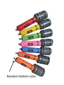 4pcs/8pcs/12pcs Inflatable Microphone Props, Microphone Entertainment Performance Stage Decor Inflatable Party Props Balloons Gifts, Inflatable Microphone Set - Modern Style, Random Color - Multicolor - View 9