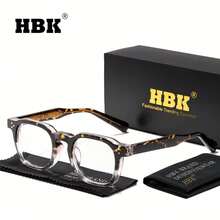 HBK Fashion Simple Glasses Frame TR90 Frame Special Pin Core Design Square Shape Casual Style Daily Decoration For Photo Props&Birthday Gifts Eyeglasses - K39944 - View 15