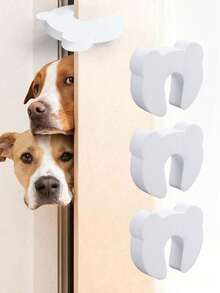 Soft Foam Safety Door Pinch Guard And Door Stopper, Used For Door Pinch, Door Buddy, Anti-Pinch Hand Protection Device, Anti-Fall Door Stopper And Protection Device - Safety Finger Protection Device, Can Keep Door Open - Multicolor - View 4