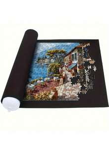 1000 Piece Puzzle Storage Board, Ideal Gift For Puzzle Enthusiasts - Black - View 4