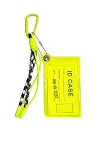 1 pièce Porte-carte PVC transparent de couleur bonbon Y2K - Étui transparent pour pass de bus/repas/accès avec charm de suspension holographique, accessoire de sac en gelée, retour à l'école et streetwear 2025 pour femmes, petit portefeuille, porte-monnaie, porte-cartes, portefeuille mignon, portefeuille vintage - Multicolore - Voir 17