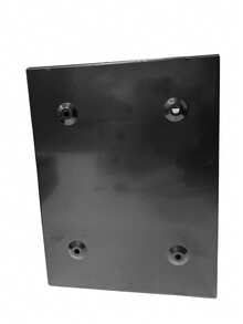 Metalowa skrzynka na listy, dostarczana z kluczem i akcesoriami montażowymi, prosty wygląd, nadaje się do użytku na zewnątrz i wewnątrz. - B - Zobacz 8