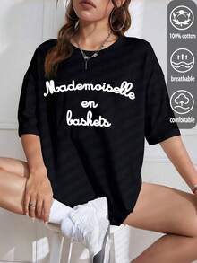 Women T-Shirts - Black - View 9