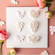 Petal Soft Pottery Earrings Polymer Clay Mold Shape Creative Flowers Clay Cutting Molds For DIY Earrings Jewelry Making - Polymer Clay Cutter - View 9