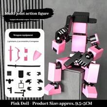 2026 New 1 Set 5th Generation Multi-Jointed Transformable Action Figure, New Assembled DIY Stress Relief Toy, Multi-Jointed Transformable Stress Relief Gadget, Creative Collectible Gift - Holiday Gift, Creative Surprise, Perfect Present - Multicolor - View 8