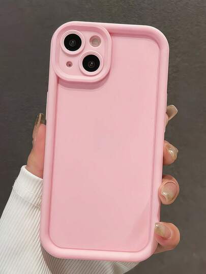 1 pieza Marco de fotos con forma de ojo, acabado mate compatible con iPhone 7/8/X/XR/XS Max/11/12/13/14/15/16/17 Pro Max, A14/A15/A16/A17/A04/A05/A06/A07/A54/A55/A56/A34/A35A/36/S26/S26 Plus/S26 Ultra, Note 11/12/13/14, A5X, C55/C61/C63/C65/C67, Moto G13/14/15 Funda de teléfono de cobertura total suave