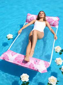Inflatable Pool Bed, Inflatable Pool Float, Adult Size Water Hammock, Inflatable Bed, Pool Float Accessories, 4-In-1 Multi-Function Pool Float, Pool Raft Lounge Chair, Suitable For Swimming Pool, Beach, Summer Vacation Leisure Pool Float - Multiple Styles - View 1