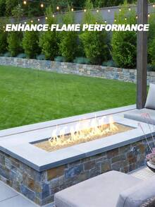 20克/50克/100克/200克/500克/1000克/2000克天然海沙，适用于壁炉/壁挂式取暖器，耐热底座装饰（适用于燃气/柴火），DIY玻璃制品，熔岩或火焰玻璃，适用于室内/室外装饰、园艺、花瓶填充、DIY工艺材料 - 黃色 - 查看 8