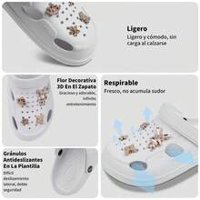 Women Clogs - White - View 9