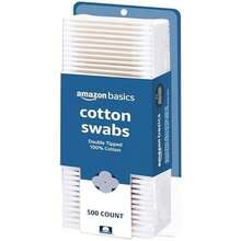 Basics Cotton Swabs For Personal Hygiene And Baby Care, 500 Count, 1 Pack - 500裝(1包) - 查看 1