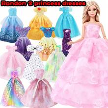 12pcs Pakaian Boneka Acak, 2 Gaun Putri, 3 Rok Pendek, 2 Baju Renang, 2 Celana Pendek, 3 Pakaian Sehari-hari, Set Hadiah untuk Boneka 11,5 Inci (Tidak Termasuk Boneka dan Aksesoris) - MultiWarna - View 2