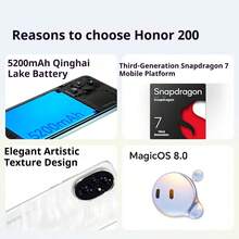 Honor 200 Versiune Deblocată | Memorie Masivă de 16+512 GB | Încărcare Super Rapidă de 100 W | Baterie de 5200 mAh la Lacul Qinghai pentru Rezistență Îndelungată | Cameră Triplă de 50 MP cu Mod Portret | Performanță de Top | 5G Deblocat | Încărcare Super Rapidă și Durată Îndelungată de Viață a Bateriei | Ecran Oasis cu Protecție a Ochelarilor | Încărcare Ultra-Rapidă de 100 W | Telefon Top Endurance Photography | Expert în Portret cu Triplă Cameră | Design Elegant, Alb-Lună | Experiență Inteligentă de Joc - Multicolor - Vizualizare 10