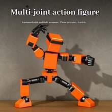 2026 New 1 Set 5th Generation Multi-Jointed Transformable Action Figure, New Assembled DIY Stress Relief Toy, Multi-Jointed Transformable Stress Relief Gadget, Creative Collectible Gift - Holiday Gift, Creative Surprise, Perfect Present - Multicolor - View 6