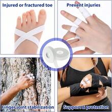 Extra Strong Adhesive Athletic Sports Tape For Fingers Hands Toes Rock Climbing Football Outdoor Sports 0.6 Inch X 32 Feet 2 Rolls White - 1 - View 4