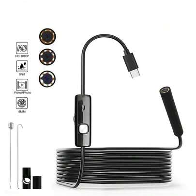 1 Stück HD 1080P Hochauflösende Industrieendoskop, flexible starre Kabel Inspektionskamera für iOS und Android