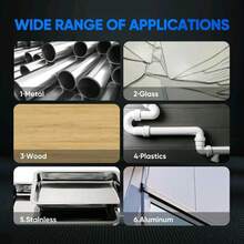 High Strength Metal Repair Glue Strong Cold Welding Glue Magic Plastic Repair Casting Adhesive Heat Resistance AB Glue Sealant - A - View 4