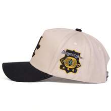 Gorra de Béisbol Unisex con Bordado de Letra "L" y Corazón, Estilo Patchwork (de Retazos), Ajustable para Exteriores con Protección Solar, Ideal para Ocio, Viajes, Turismo, Playa y Vacaciones en Primavera y Otoño - Multicolor - Ver 5