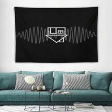 This The Neighbourhood-Inspired Tapestry Is Lightweight And Durable, Featuring Modern Artistic Design With Versatile Themes. Perfect For Living Room, Bedroom, Or Office Decoration, It Also Serves As A Stylish Wall Hanging For Parties - 1PC - Xem 8