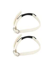 1 Pair Women's High Heels With Adjustable Elastic No-Tie Shoelaces, Non-Slip - Multicolor - View 7