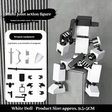 2026 New 1 Set 5th Generation Multi-Jointed Transformable Action Figure, New Assembled DIY Stress Relief Toy, Multi-Jointed Transformable Stress Relief Gadget, Creative Collectible Gift - Holiday Gift, Creative Surprise, Perfect Present - Multicolor - View 14