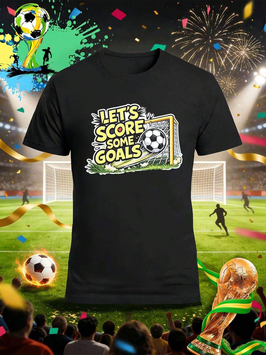 Camisetas para hombres de talla grande - Negro - Ver 1