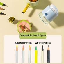 Gọt bút chì đa năng có thể điều chỉnh - Gọt bút chì đến đầu nhọn hoàn hảo - Dễ sử dụng, thiết kế nhỏ gọn và gọn gàng - Lý tưởng cho học sinh, nghệ sĩ và sử dụng văn phòng. - Cửa sổ bật lên - Xem 4