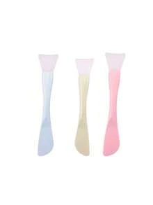 5pcs - Silicone Face Mask Brush With Scraper, 2-In-1 DIY Mud Mask Mixing Beauty Tool - Multicolor - View 10