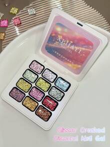 XEIJAYI 12-Color Gel Polish - Semi-Solid Nail Polish Suitable For DIY Nail Art, Korean Style Nail Art, Highly Saturated Shimmering Gel Polish For Nail Salons. - 彩色 - 查看 6