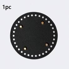 2pcs DIY Handmade Weaving Bag Accessories - Round Bottom And Edge Wrap, Solid Color Faux Leather For Wallet And Handbag Making, DIY Wallet Crafting - Multicolor - View 13