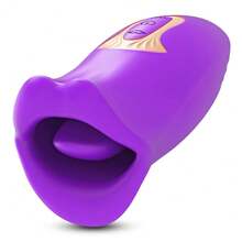 Rose Vibrator, A Female Sex Toy For Couples, Oral Sex Vibrator, Can Suck And Gently Bite Nipples And Clitoris, Clitoral Stimulator, Female Masturbation Breast Sex Toy, Oral Sex Toy, Adult Erotic Sex Toy. - Violet Purple - View 2