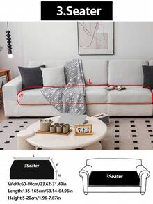 1 tấm bọc ghế sofa co giãn, dày dặn, chống trượt, phủ toàn bộ bề mặt, dùng được cả 4 mùa, chăn sofa vải dày dặn, có thể giặt máy, chống bụi, thân thiện với thú cưng, trang trí nhà cửa, có thể điều chỉnh cho sofa góc, phòng ngủ, văn phòng, phòng khách, sofa hình chữ L và sofa 1/2/3/4 chỗ ngồi. - Màu Xám nhạt - Xem 14