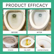Toilet Decontamination Cleaner Multi-Effect Dirt Dissolving Agent Toilet Tile Cement Floor Decontamination Deodorizing Clean - 綠色 - 查看 10