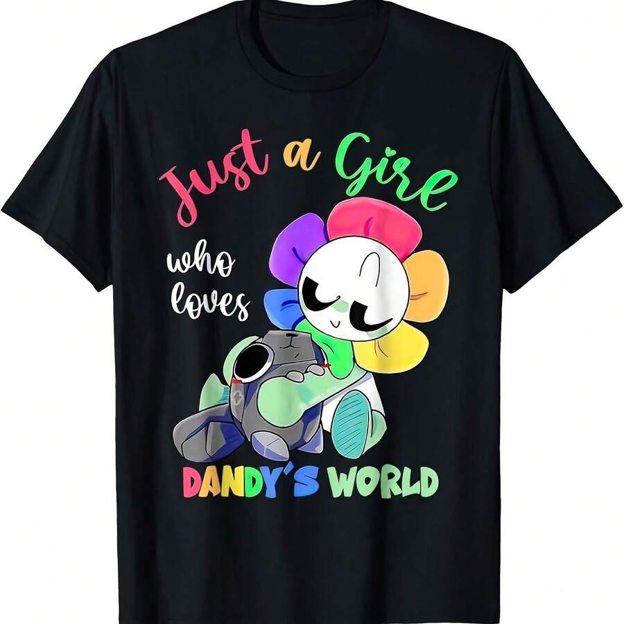 Camiseta Com Capuz Sia Feminina Dandy's World- - màu đen - Xem 1