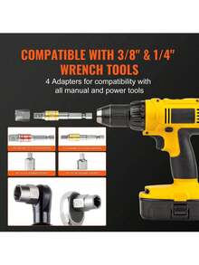 Bolt Extractor Set, 29-Piece Bolt And Nut Remover Set, 6mm To 10mm, 13/32" To 3/4", CR-MO Steel Extraction Socket Set With Storage Case, For Removing Damaged Rusted Bolts, Nuts And Screws - Nhiều màu - Xem 5