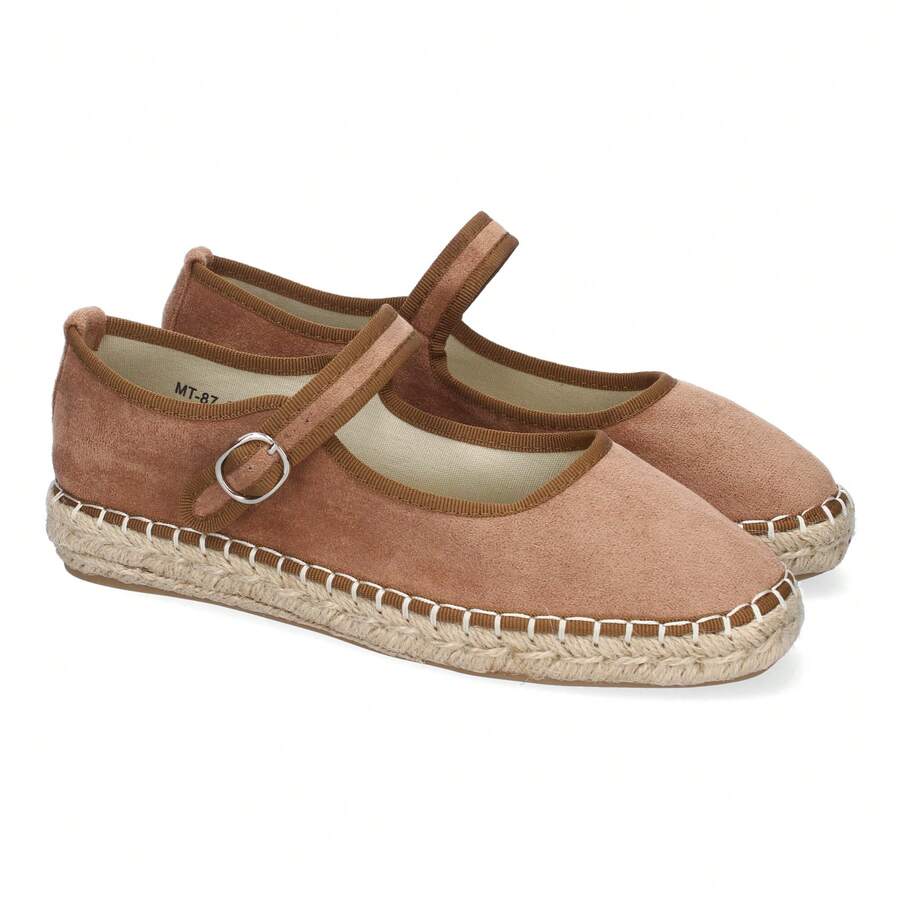 shoes&blues.es Women Flats - Màu Khaki - Xem 1