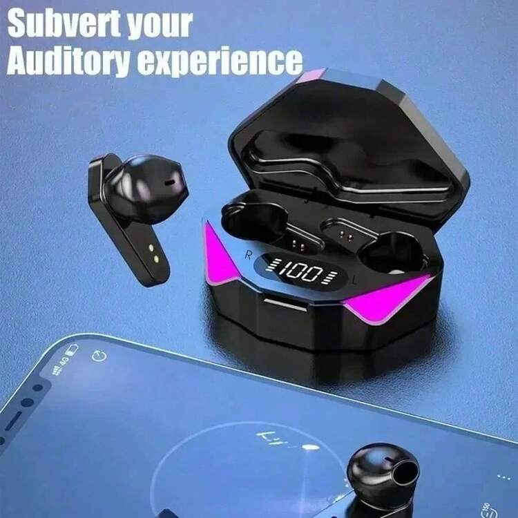 X15 ワイヤレスBluetoothイヤホン TWS スポーツ ゲーミング イヤフォン