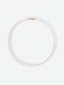 Opalesca 3pcs/Set Fashionable Minimalist Cute Crystal Material Pearl Earrings,Bracelet And Necklace Jewelry Set For Women, Suitable For Daily Wear, Party And Banque - Three Piece Suit - View 4