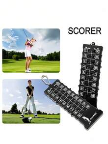 Bảng điểm golf di động kèm móc khóa, bảng điểm golf tích hợp, bộ đếm cú đánh golf, bảng điểm 18 lỗ cho luyện tập và thi đấu golf, dành cho người chơi golf giải trí và những người đam mê thể thao, quà tặng cho người yêu thích golf, phụ kiện golf. - Nhiều màu - Xem 9