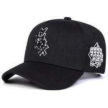 1顶男士字母刺绣棒球帽，可调节户外运动防晒休闲帽，适合春季、秋季郊游、旅行、海滩、派对等场合。 - 彩色 - 查看 13